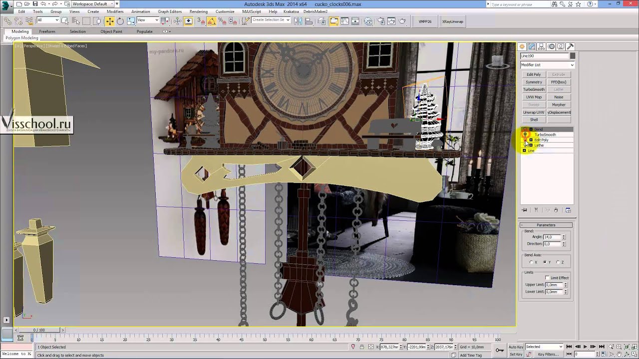 Уроки 3d max интерьер Уроки 3d max интерьер