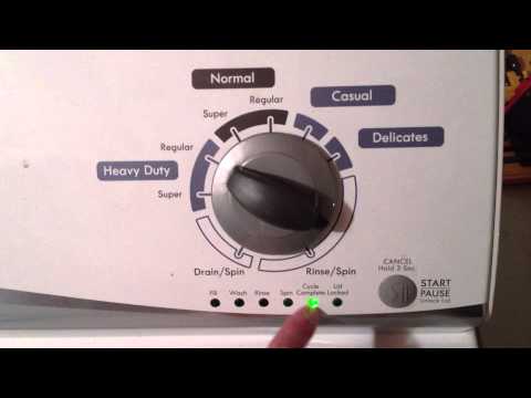 Whirlpool Cabrio Washer Manual Spin Test On Cell