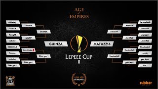 FINAL DE LA LEPE CUP 2 MORTALES JUGANDO AGE OF EMPIRES 2