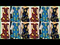 KITENGE SHORT DRESSES DESIGNS || MITINDO MIPYA YA MAGAUNI MAFUPI YA VITENGE-PART 2