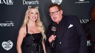 Model Brennah Black Wears Honey Birdette On The Maxim Halloween Party Red Carpet In Hollywood, Ca