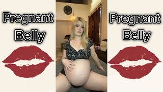 Pregnant Belly19 July 2023Huge Pregnant Belly