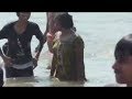 India College girl like desi aunty bathing in digha sea beach