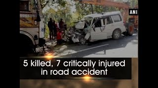 5 killed, 7 critically injured in road accident- Jharkhand News