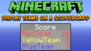 How To Use The Scoreboard Command Minecraft Tutorial Minecraftvideos Tv