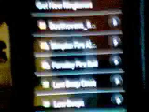 LG Dare - My custom ringtones