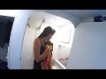 DIY off grid rv shower with tankless water heater - Box Truck campervan