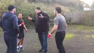 One punch knockout
