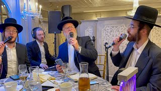 Michoel Schnitzler Sings Rafei Da Kings Yugati song, with Zemiros & Yeedle Kahan|מיכאל שניצלער~יגעתי