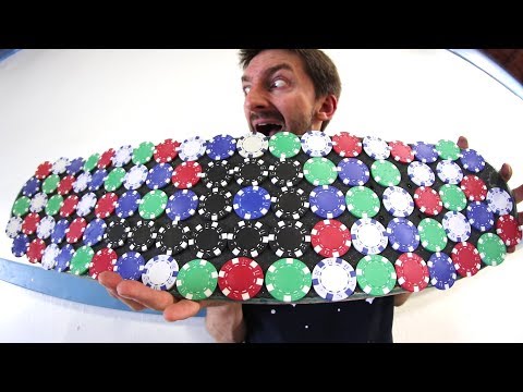 THE POKER CHIP SKATEBOARD | YOU MAKE IT WE SKATE IT EP 143