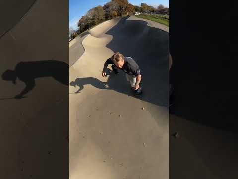 My dog hates having his nails clipped. So we skate together instead #skateboarding #skateboardingdog