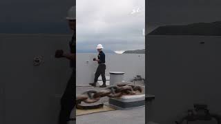 Extremely Dangerous Anchor Drop 😱⚓️