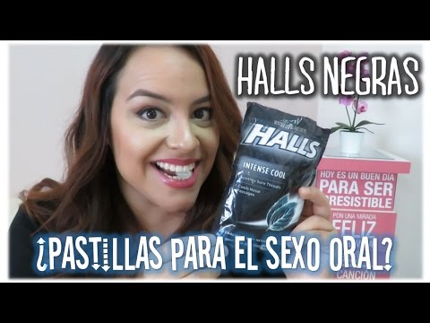 Las famosas HALLS NEGRAS | Pastillas de Menta para el Sexo Oral | Silviad8a