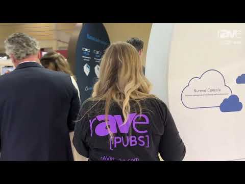 ISE 2022: Rob Abbott Takes Steph Beckett on a Nureva Booth Tour at ISE 2022