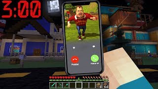 GECE 03:00'TE KORKUNÇ SAKALLI KOMŞU BENİ ARIYOR! 😱 Minecraft