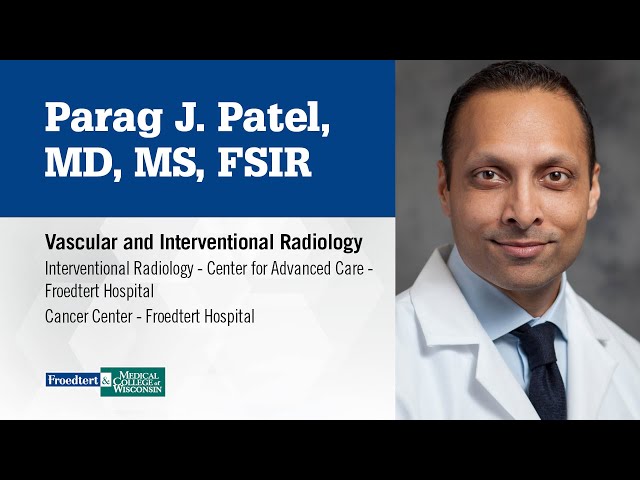 Watch Dr. Parag Patel, interventional radiologist on YouTube.