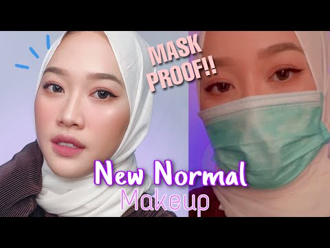 MAKEUP ANTI NEMPEL KE MASKER DAN TAHAN LAMA!!  - Wellisna Merduani - YouTube