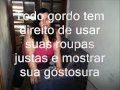 gorda fofa protetora dos gordos
