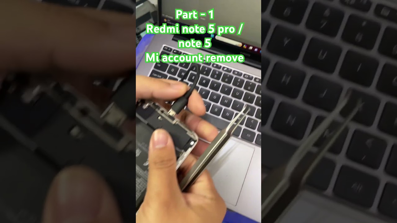 Redmi note 5 pro mi account remove by unlocktool Redmi note 5 pro mi account remove by unlocktool