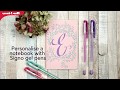 Uniball Signo Pens Personalise A Notebook