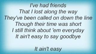 Watch Kenny Chesney Its Never Easy To Say Goodbye video