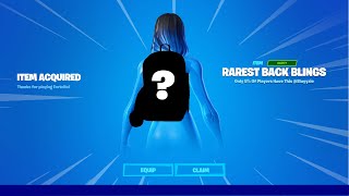 Rarest Back Blings In Fortnite