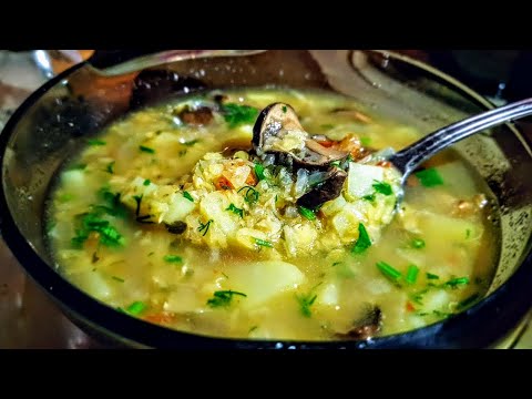 Суп из чечевицы цыганка готовит. Чечевичный суп с грибами. Gipsy cuisine. Суп из чечевицы цыганка готовит. Чечевичный суп с грибами. Gipsy cuisine.