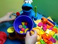 Play Doh Cookie Monster Googoo Gaga Movie Seasons