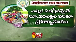 AP Government Announces Financial Incentives for the Unanimously Elected Panchayats | Sakshi TV