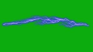 Ultra Lightning Effect Green Screen Free Footage