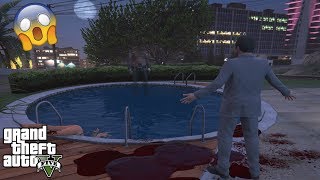 GTA 5 - DON'T Jump in This HAUNTED POOL at 3AM!