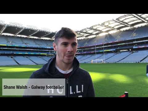 Galway footballer Shane Walsh talks to GAA.ie