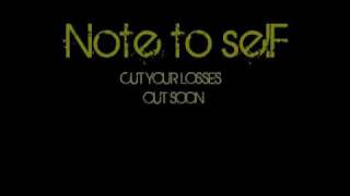 Watch Note To Self This Ones For You video