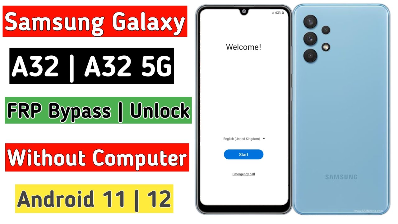 Samsung A32 FRP Bypass/Remove Google Account Lock Samsung A32 FRP Bypass/Remove Google Account Lock