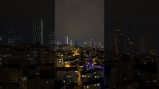 İstanbulda Gece Manzarası