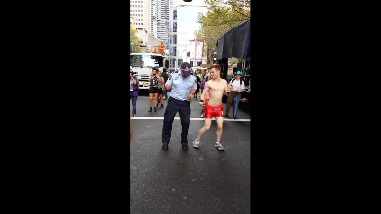 mardi gras dancing guy