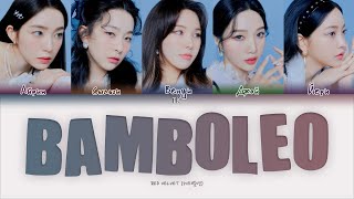 Red Velvet – Bamboleo [Перевод На Русский/Кириллизация Color Coded Lyrics]