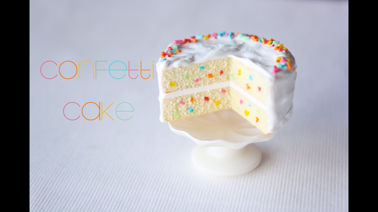 How To Make Cake Using Clay
