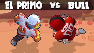 EL PRIMO vs BULL ⭐ Brawl Stars