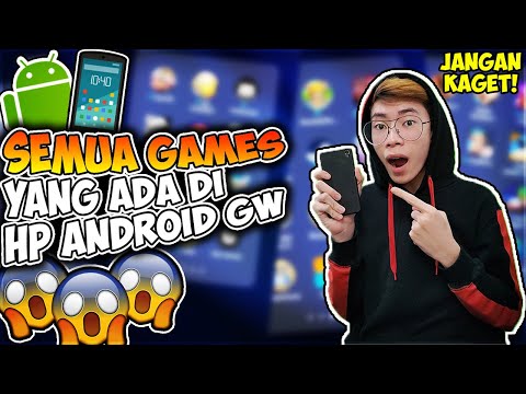 Ini Semua Games Di HP Android Gua (BANYAK BANGET GILA!)