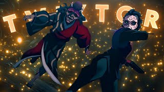 Genya Trying To Kill Hantengu Twixtor 4K60Fps Demon Slayer S3E6