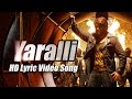 Mr & Mrs Ramachari - Yaralli  - Kannada Song Lyric video | Yash | Radhika Pandit | V Harikrishna