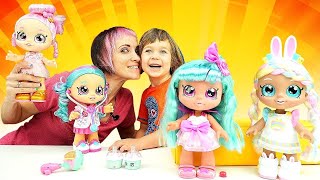 Видео Игры В Шоу Привет, Бьянка! Маша Капуки И Бьянка Играют В Куклы Для Девочек Kindi Kids!