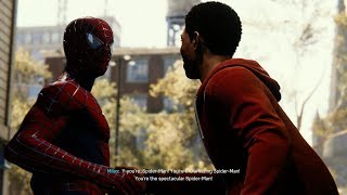 Miles Morales Meets Spider-Man (Raimi Suit Walkthrough) - Marvel's Spider-Man