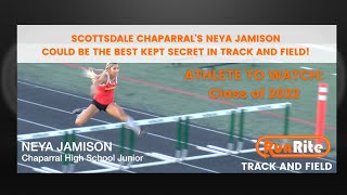Neya Jamison runs 43.07 in 300M Hurdles