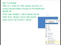 Microsoft PowerPoint step by step transparent images tutorial 2013