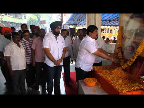 Ashok Vaity Pays Homage To Balasaheb Thackeray at Saibaba Temple...