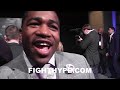 ADRIEN BRONER TO JOHN MOLINA: "CAREFUL WHAT YOU ASK FOR...FIRST IMPRESSION AND I GOTTA MAKE IT BIG"