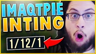 RANK 1 TRYNDAMERE GETS INTED BY IMAQTPIE! CAN HE CARRY HIM?!? - League of Legends
