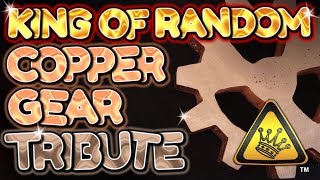 Lost Foam Casting: King Of Random COPPER GEAR Tribute : lfc #6